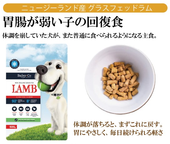 Bailey+Co フリーズドライ コンプリート ラム  50g