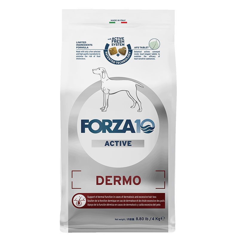 Forza10 Dermo Active デルモ アクティブ 中粒 4kg
