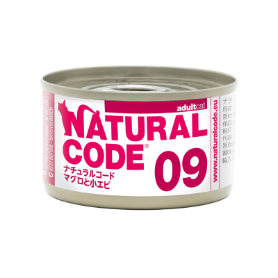 NATURAL CODE　NC09 マグロと小エビ 85g
