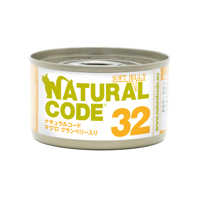 NATURAL CODE　NC32 マグロ-クランベリー入りソフトジェリータイプ 85g