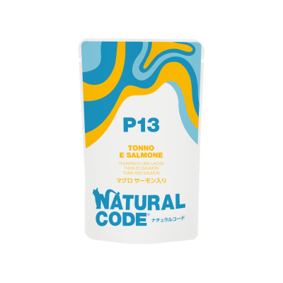 NATURAL CODE　NCP13 マグロ サーモン入りパウチタイプ 70g