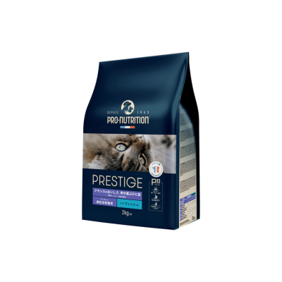 プレスティージ 猫用 アダルト 避妊去勢 with フィッシュ 2kg
