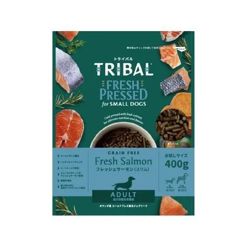 TRIBAL トライバル フレッシュサーモン （スリムキブル）400g