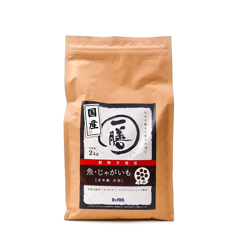 Dr.PRO 一膳 魚・じゃがいも小粒 2kg