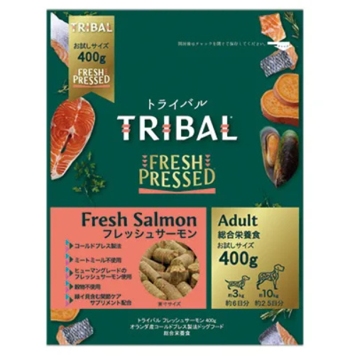 TRIBAL トライバル フレッシュ サーモン 400g