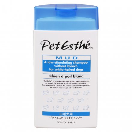 ペットエステ マッドシャンプー白毛犬用            350ml