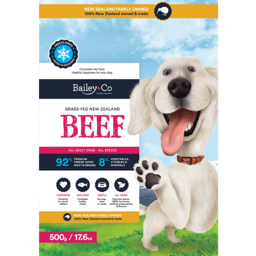 Bailey+Co フリーズドライ コンプリート ビーフ 500g