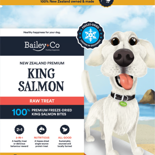 Bailey+Co フリーズドライ キングサーモン 70g