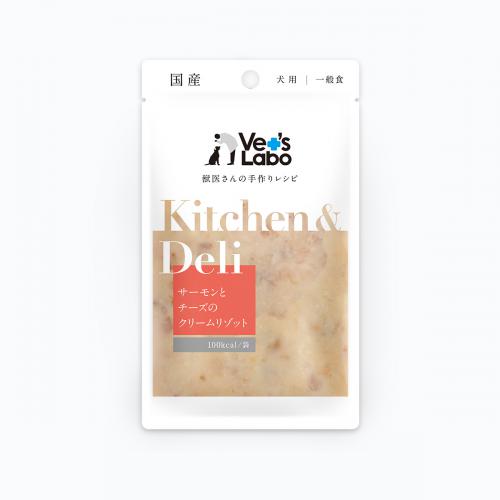 Vet's Labo　Kitchen & Deli サーモンとチーズのクリームリゾット 80g