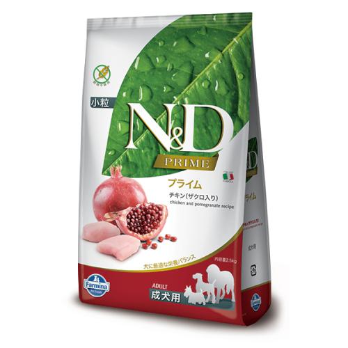 N&D プライム チキン(ザクロ入り)成犬用 2.5kg