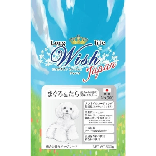 ウィッシュジャパン　まぐろ＆たら 500g