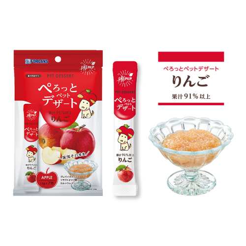 ぺろっとデザート りんご15g×7本入り