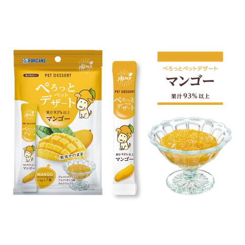 ぺろっとデザート マンゴー 15g×7本入り