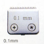 【Sシャーク/Sシャーク2/ミニFive/バズー】替刃           0.1mm