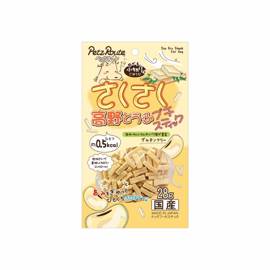 ペッツルート さくさく高野とうふプチスティック 28g