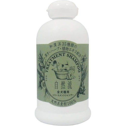 自然流 全犬種用トリートメントシャンプー 300ml