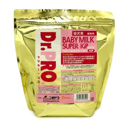 Dr.PRO ベビーミルクスーパーIGP幼犬用               500g