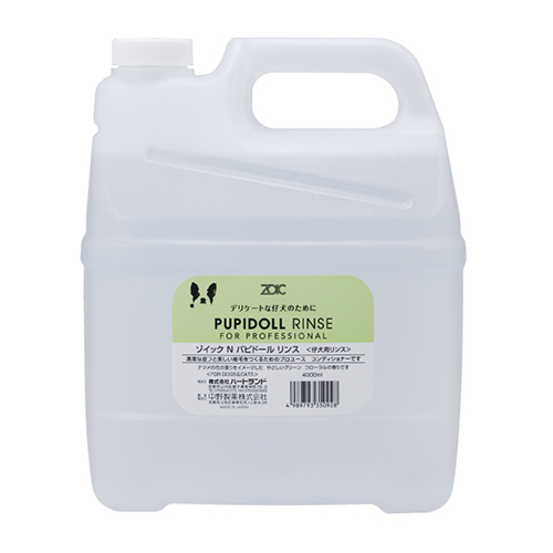 ゾイック　パピドールリンス                  4000ml