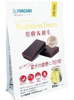 ニュートリショントリーツ(皮膚&被毛ケア)  240g