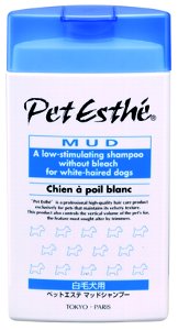 ペットエステ マッドシャンプー白毛犬用            350ml